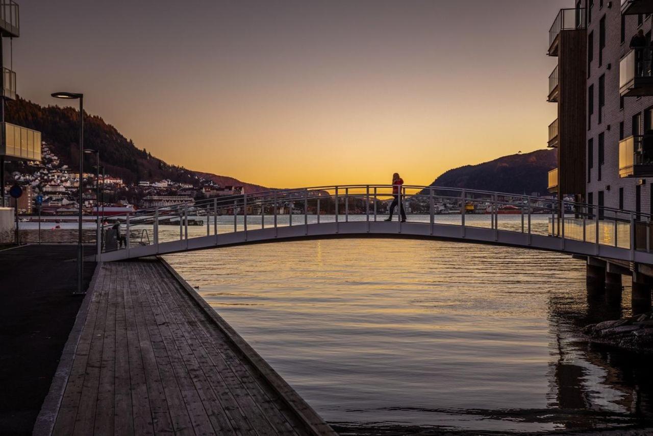 New Penthouse Apartment With Sea View In Bergen Centrum Extérieur photo